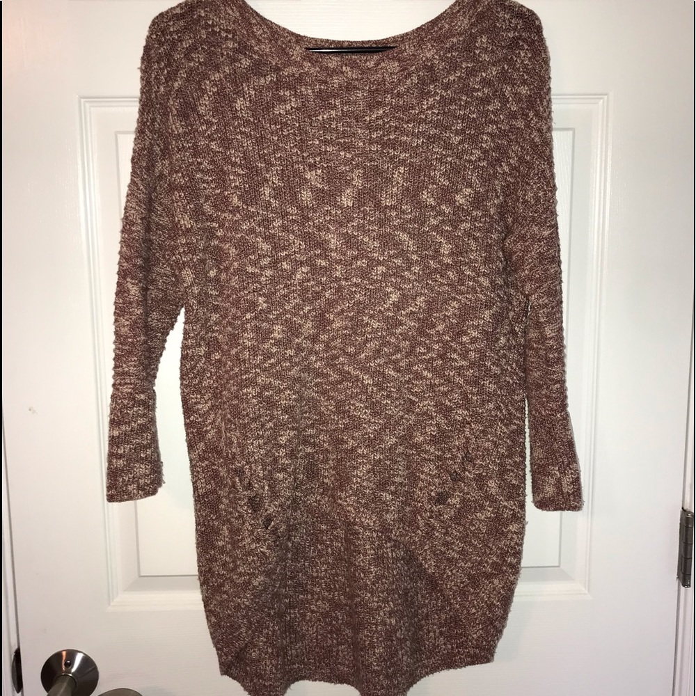 Express Women’s Oversized Knitted Pullover